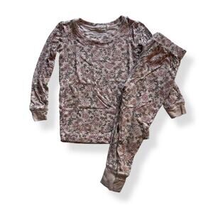 Angel Dear floral bamboo blend pajamas